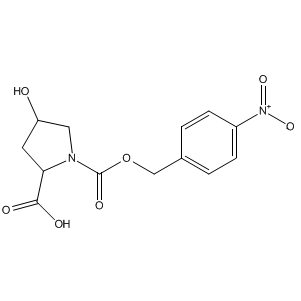 1,2-Pyrrolidinedicarboxylic acid, 4-hydroxy-,1-[(4-nitrophenyl)methyl] ester