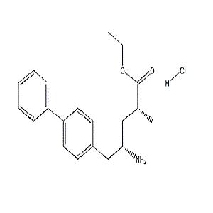 (2R,4S)-4-amino-5-(biphenyl-4-yl)-2-methylpentanoic acid ethyl ester hydrochloride